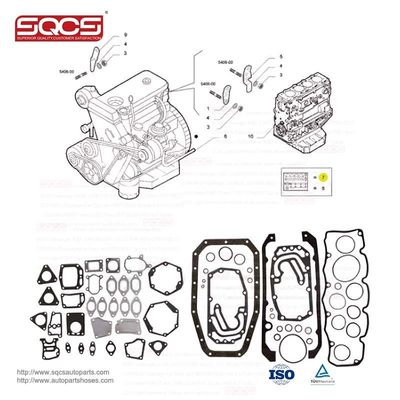 100% Test Auto Parts Full Gasket Kit for IVECO Daily Engine 99477116 S36266-00 99478953