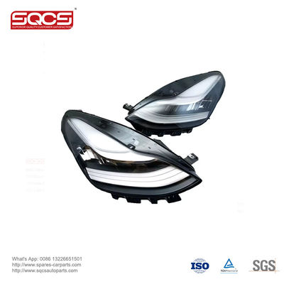 DRL White LED H4 Bulb Shape Code Auto Lamp for Tesla Model 3 1077371-10-I 1077372-10-I