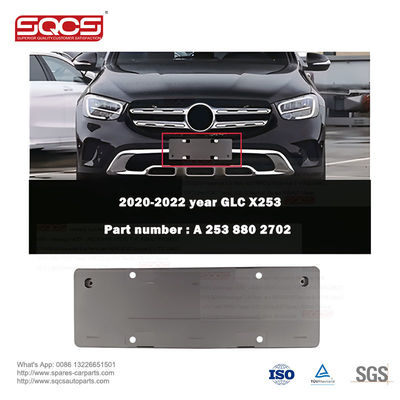 Factory direct sales 2538802702 license plate For Mercedes Benz W253