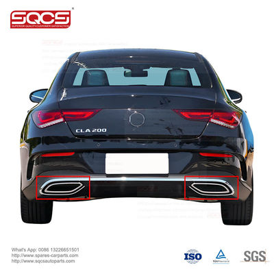 2058852321 2058852221 Exhaust Pipe Trim Bezel R L For Mercedes benz  ABCE GLC CLSClass W177 W247 W205 W213 X253 C257 W238