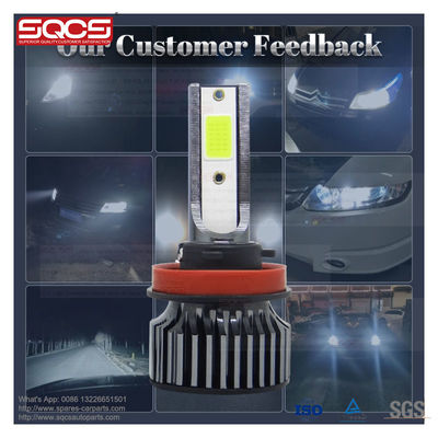 V6-24W LED Car Headlight Bulbs 6500K 200M Range for Mercedes Benz H1 H3 H7 H11 9005 9006 9012 5202 880 H4 H13 9004 9007