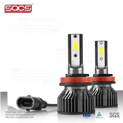 V6-24W LED Car Headlight Bulbs 6500K 200M Range for Mercedes Benz H1 H3 H7 H11 9005 9006 9012 5202 880 H4 H13 9004 9007