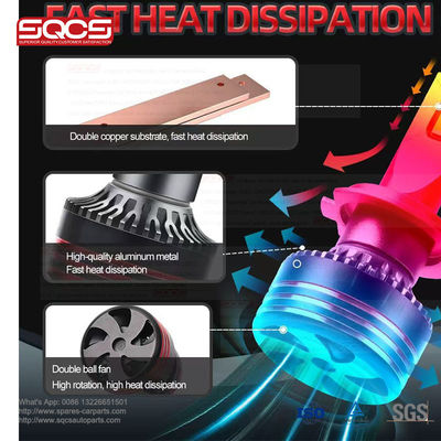 LED Headlight M8 PRO 60W 6500K Auto Lighting Range 200M for H1 H3 H7 H4 H13 H11 9005 880 9006 9V-36V Year 2010-2015 OE No