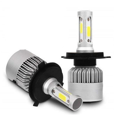 2010-2015 Year S2 LED Car Headlight Bulbs 36W 6500K Auto Lighting Range Compatible with H1 H3 H7 H4 H13 H11 9005 880 9006