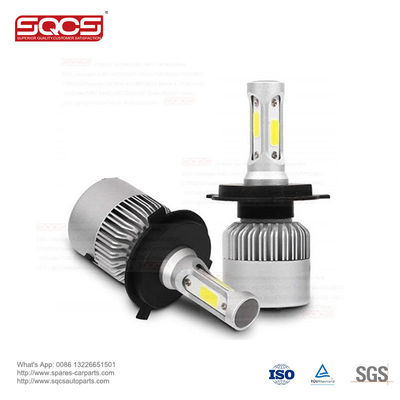 2010-2015 Year S2 LED Car Headlight Bulbs 36W 6500K Auto Lighting Range Compatible with H1 H3 H7 H4 H13 H11 9005 880 9006