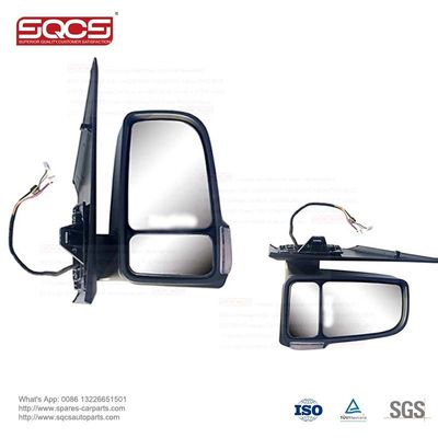 Replace/Repair SQCS Manual Folding Side Mirrors for MERCEDES SPRINTER W910 R 2019-2020Y OE 9108111000 Blind Spot Compatible