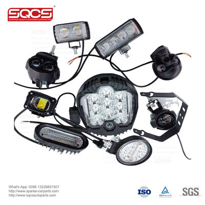 LED Car Headlight Bulbs H1 H3 H7 H11 9005 9006 9012 5202 880 H4 H13 9004 9007 469F12W 9-36V Monocular Spstlight 3570 Dual Colors