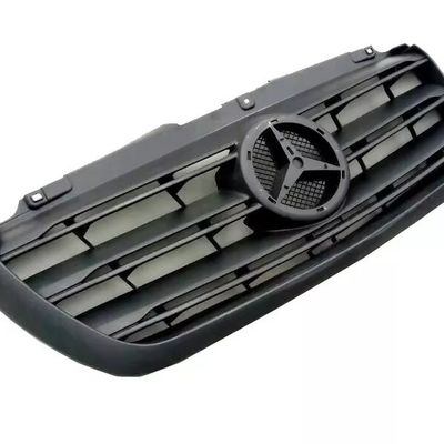 2012-2019 Mercedes Benz Sprinter Series 3 ABS Front Gloss Black Car Grill Single Line LED Design OE 9068800785 and Sleek