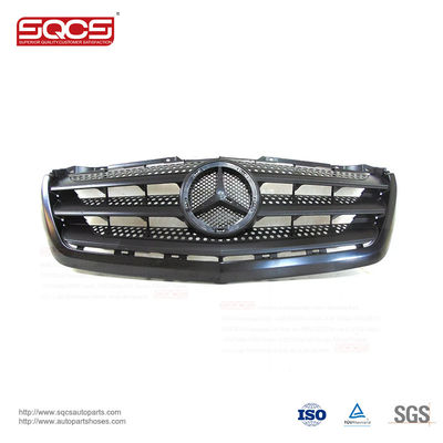 2012-2019 Mercedes Benz Sprinter Series 3 ABS Front Gloss Black Car Grill Single Line LED Design OE 9068800785 and Sleek