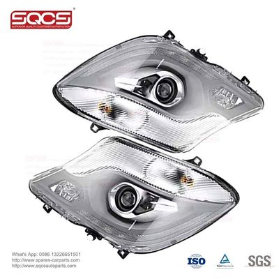 Bulb Shape Code H7 Auto Spare Parts for Mercedes-Benz Sprinter W906 Modified Headlamp Assembly 2006-2013 Daytime LED Streamer Lamp OE 9068202361