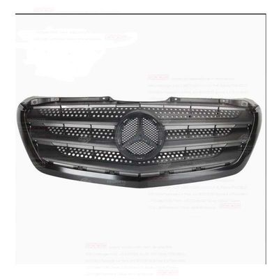 9068800785-1 Car Front Bumper Grill Emblem Black C204 Diamond Grille for Mercedes Benz Sprinter W906 2016-2018 OE 9068800785