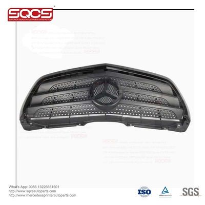 9068800785-1 Car Front Bumper Grill Emblem Black C204 Diamond Grille for Mercedes Benz Sprinter W906 2016-2018 OE 9068800785