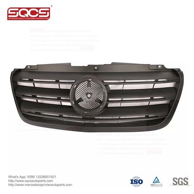 Universal Fitment Glossy Black Front Grill Grille for Mercedes-Benz Sprinter W907 W910 2018- OE9108852600 Durable Design
