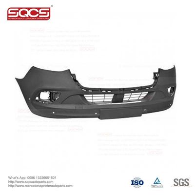 Mercedes Sprinter W907 W910 OE 9108858100 9108850000 Front Bumper With Bolt-On Attachment Type Black Paint Code Fog Light Hole