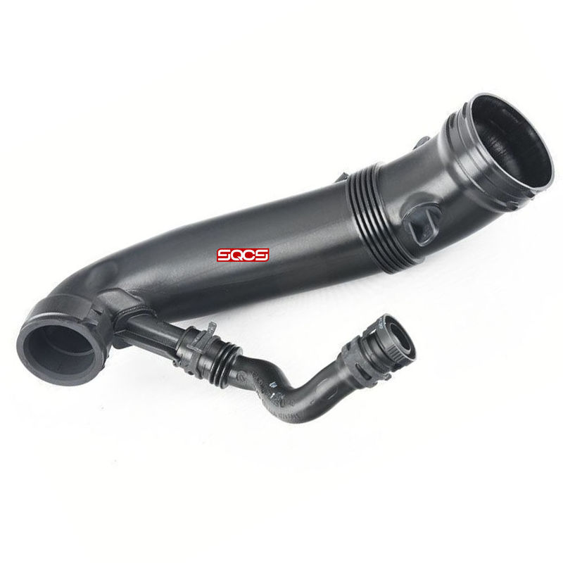 Black SQCS Auto Parts Air Intake Duct for BMW MINI R55 R57 OE 13717627501 13717627502