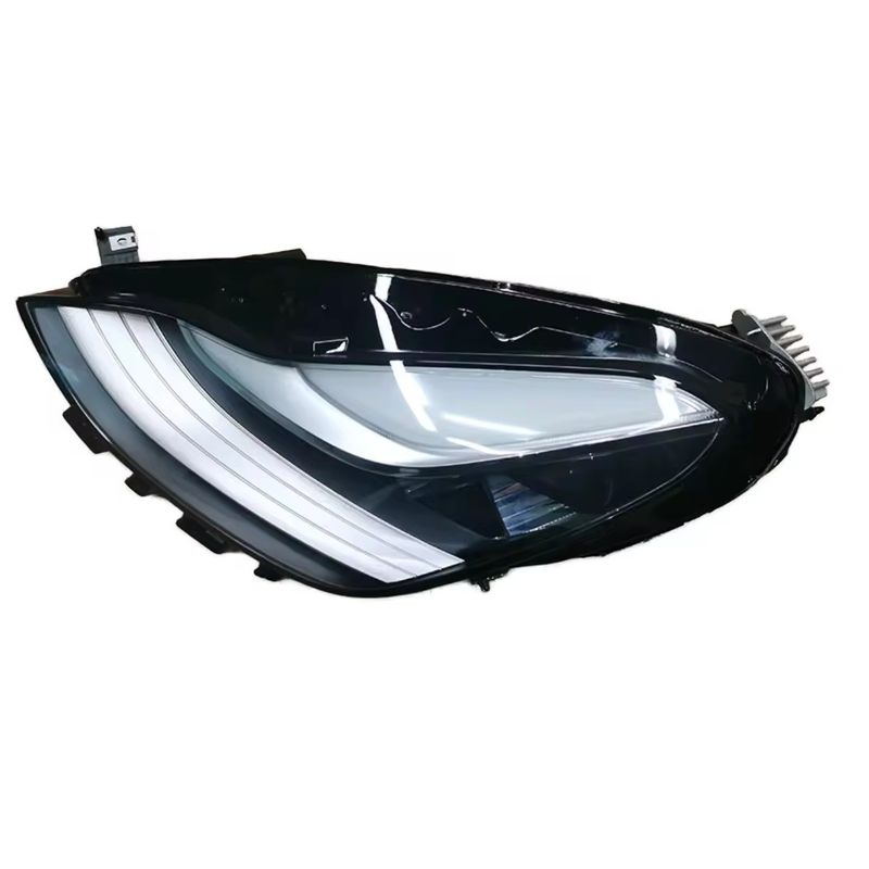 DRL White LED H4 Bulb Shape Code Auto Lamp for Tesla Model 3 1077371-10-I 1077372-10-I