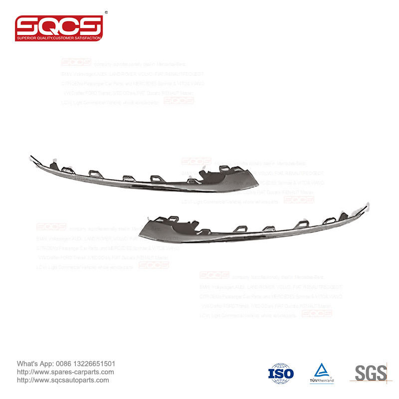 2228857800 2228857700 Car Front Bumper Chrome Trim Strip L R  for MERCEDES BENZ S CLASS W222  2018 2019 2020