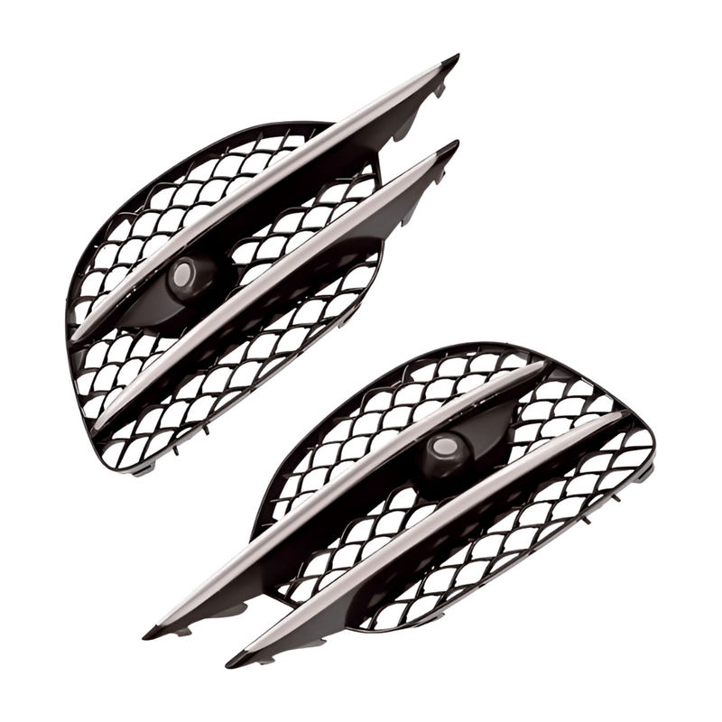Replacement Front Left Bumper Fog Light Cover Grille Bezel for Mercedes S560 S500 S450 12V New Condition