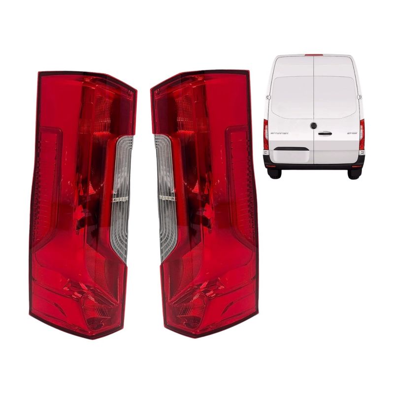 2019-2022Y OE 9108200300 Car Taillight for Mercedes Sprinter W907 W910 Automotive Systems Bulb R