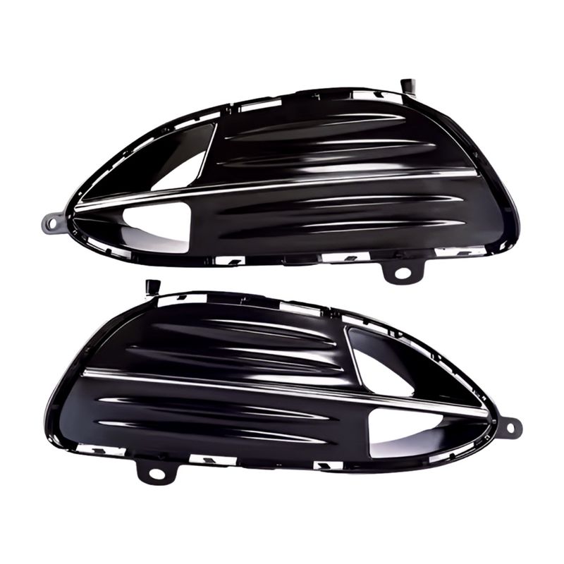 Replace or Repair Fog Light Cover Grille 2128852222 2128852921 for Mercedes Benz W212 Enhance Your Car's Look