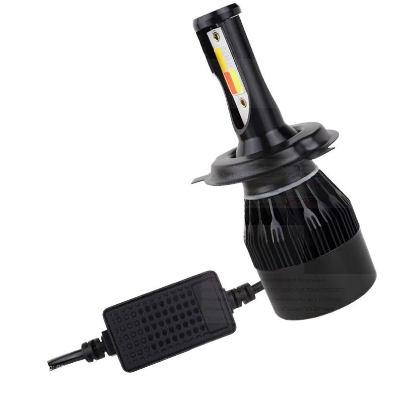 X3S LED Car Headlight Bulbs 4colors Flash COB For H1 H3 H7 H11 9005 9006 9012 5202 880 Model Number