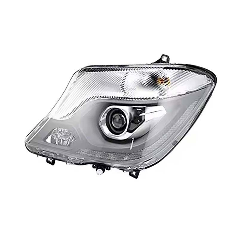 Bulb Shape Code H7 Auto Spare Parts for Mercedes-Benz Sprinter W906 Modified Headlamp Assembly 2006-2013 Daytime LED Streamer Lamp OE 9068202361
